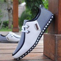 Summer Loafers Men Casual Shoes Fashion Slip On Sneakers Men Flats Driving Shoes PLUS SIZE 38-47 Trainers Zapatos Hombre Casual